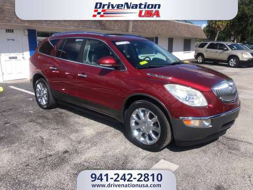 2010 *Buick* *Enclave* *FWD 4dr CXL w/2XL* MAROON for sale in Bradenton, FL