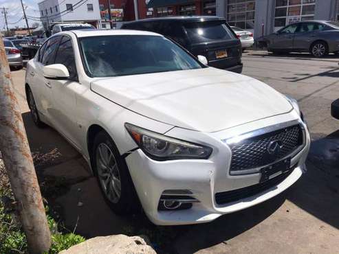 2015 Infiniti Q50 Nice 91k Miles Light damage must see LQQK for sale in NEW YORK, NY