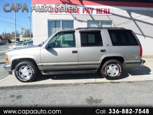 1999 Chevrolet Tahoe 4-Door 4WD - cars & trucks - by dealer -... for sale in High Point, NC