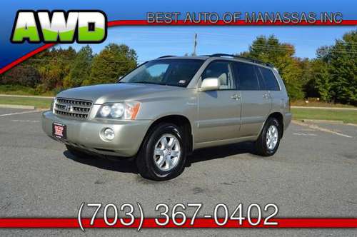 2001 TOYOTAHIGHLANDER LIMITED AWD ONE OWNER - cars & trucks - by... for sale in MANASSAS, District Of Columbia