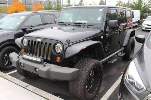 2010 Jeep Wrangler 4x4 4WD Unlimited Sport SUV for sale in Lakewood, WA