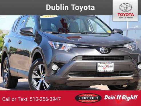 2018 Toyota RAV4 suv Gray - - by dealer - vehicle for sale in Dublin, CA