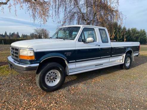 1995 Ford F250 4x4 7.3 Powerstroke Diesel - cars & trucks - by... for sale in McMinnville, OR