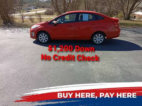 2012 Ford Fiesta SEL - - by dealer - vehicle for sale in Raleigh, NC