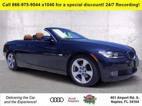 2009 BMW 3 Series 328i - convertible - - by dealer for sale in Naples, FL