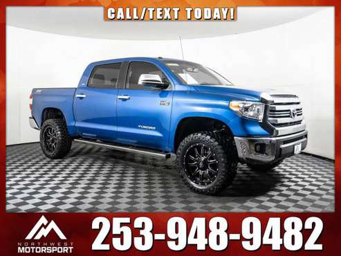 *4WD* Lifted 2017 *Toyota Tundra* SR5 RMX Special Edition 4x4 - cars... for sale in PUYALLUP, WA