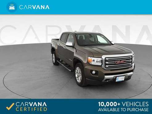 2016 GMC Canyon Crew Cab SLT Pickup 4D 5 ft pickup Brown - FINANCE for sale in Inwood, NY