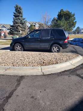 2001 mercedes ml320. runs and drives. needs minor repairs - cars &... for sale in Englewood, CO