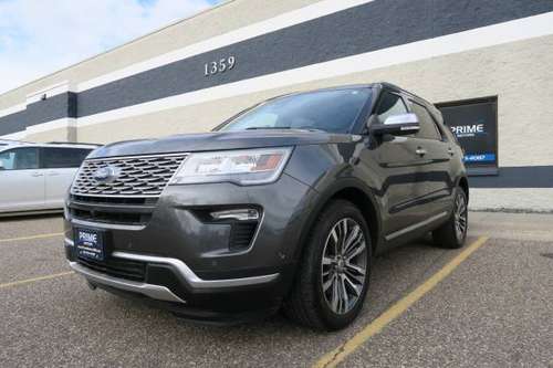 2018 Ford Explorer Platinum 4WD **One Owner Clean Carfax, Loaded** -... for sale in Andover, MN