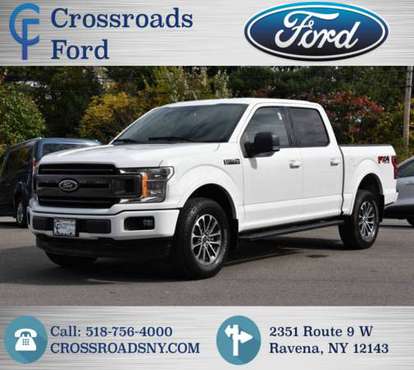 2018 FORD F-150 XLT 4x4 4dr SuperCrew 5.5 ft. Bed! LOW MILES!... for sale in RAVENA, NY