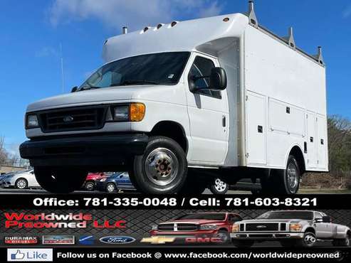 2003 Ford E-350 E350 XL 12ft Hi Cube Walk In Utility Van Gas for sale in south jersey, NJ