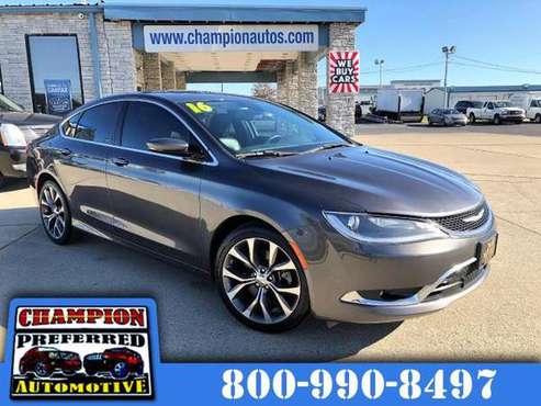 2016 Chrysler 200 4dr Sdn C FWD - cars & trucks - by dealer -... for sale in NICHOLASVILLE, KY