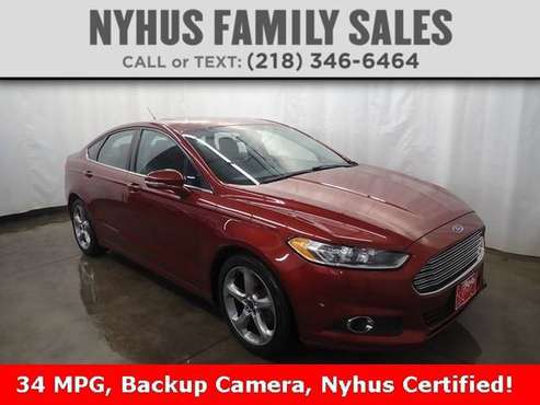 2014 Ford Fusion SE - cars & trucks - by dealer - vehicle automotive... for sale in Perham, MN