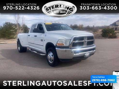 2011 RAM 3500 4WD Crew Cab 169 ST - CALL/TEXT TODAY! for sale in Sterling, CO