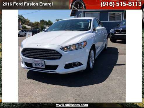 2016 Ford Fusion Energi Titanium for sale in Sacramento , CA