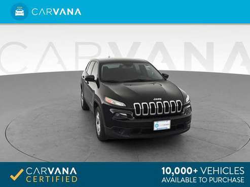 2014 Jeep Cherokee Sport SUV 4D suv BLACK - FINANCE ONLINE for sale in Worcester, MA
