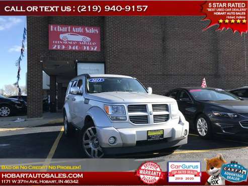 2011 DODGE NITRO HEAT $500-$1000 MINIMUM DOWN PAYMENT!! APPLY NOW!!... for sale in Hobart, IL
