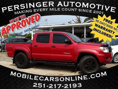 2013 Toyota Tacoma PreRunner Double Cab Auto 2WD MOBILES BUY HERE... for sale in Mobile, AL