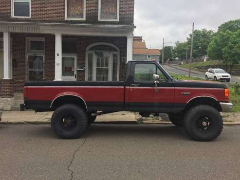1989 Ford F250 7.3 diesel offroad/mud truck - cars & trucks - by... for sale in reading, PA