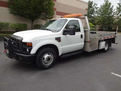 2010 Ford F350 Flat Bed 12ft Options 54k Miles Diesel 1-Owner... for sale in Auburn, WA