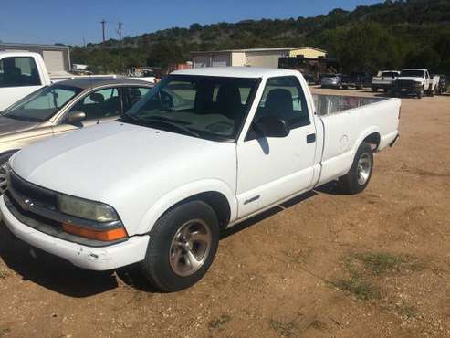 ‘01 CHEVROLET S-10 for sale in marble falls, TX