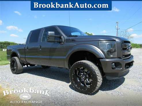 2015 FORD F250 SUPER DUTY LARIAT, Charcoal APPLY ONLINE for sale in Summerfield, TN