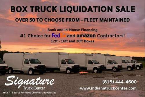Box Truck Liquidation Sale for sale in Rochester, MN