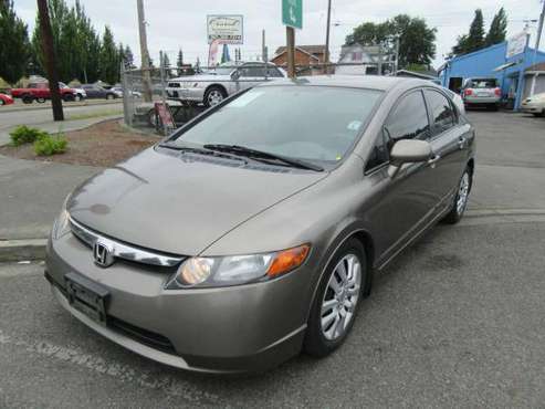 2008 Honda Civic LX 4dr Sedan 5A - Down Pymts Starting at $499 -... for sale in Marysville, WA