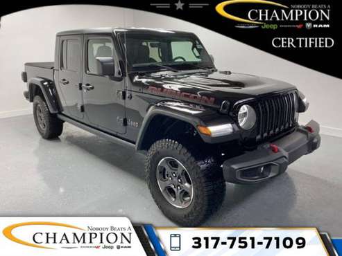 2020 Jeep Gladiator 4WD 4D Crew Cab/Truck Rubicon for sale in Indianapolis, IN