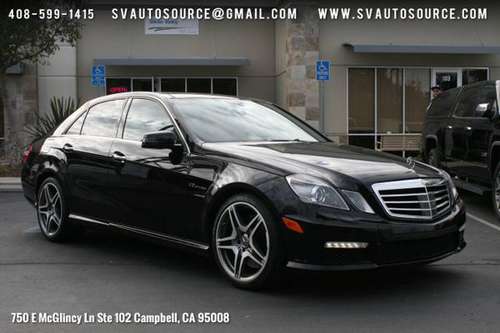 2012 Mercedes-Benz E-Class E63 AMG Black - - by for sale in Campbell, CA
