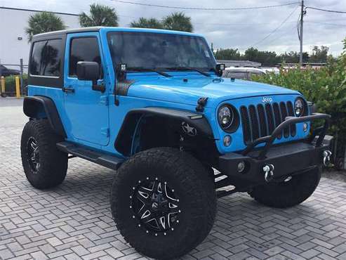 2017 Jeep Wrangler Sport - Lowest Miles / Cleanest Cars In FL - cars... for sale in Fort Myers, FL