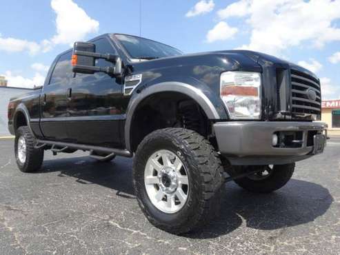 2008 FORD F250 FX4 LARIAT V8 6.4L DIESEL 4WD CREW CAB LIFTED WE... for sale in Arlington, TX