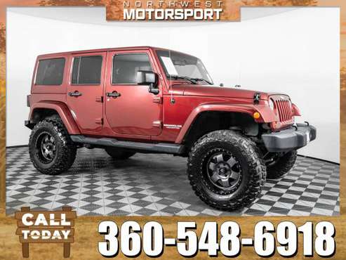 Lifted 2012 *Jeep Wrangler* Unlimited Sport 4x4 for sale in Marysville, WA