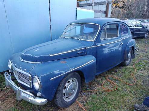 1961 Volvo PV544-A, Blue, original - - by dealer for sale in Bellingham, WA