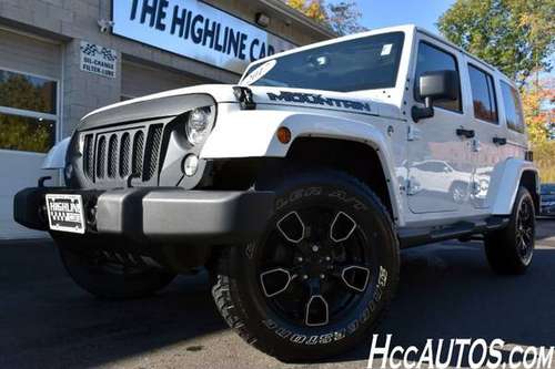 2017 Jeep Wrangler Unlimited 4WD Smoky Mountain 4x4 SUV for sale in Waterbury, CT
