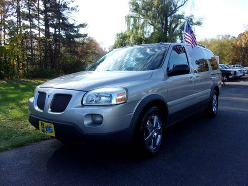 2005 PONTIAC MONTANA SV6 LOADED LEATHER DVD CHROME WHEELS LOW MILES!!! for sale in COLUMBUS, MN