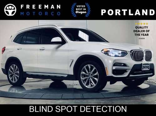 2019 BMW X3 AWD All Wheel Drive xDrive30i Pano Roof Heated St Wheel for sale in Portland, OR
