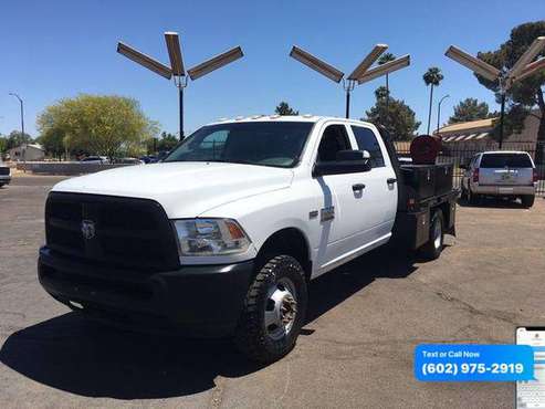 2017 Ram 3500 Crew Cab Tradesman Pickup 4D 8 ft - Call/Text - cars & for sale in Glendale, AZ