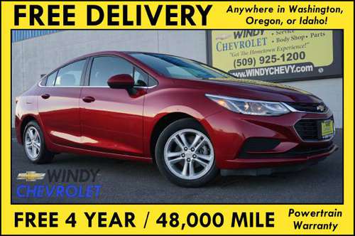 2017 Chevy Cruze LT Heated Seats/Sunroof/Bose Sound - cars & for sale in Wenatchee, WA