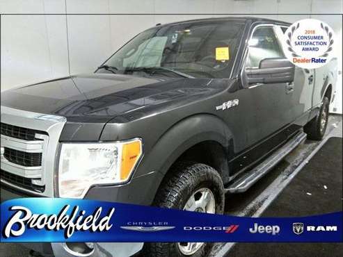 2014 Ford F150 XLT pickup Black Monthly Payment of for sale in Benton Harbor, MI