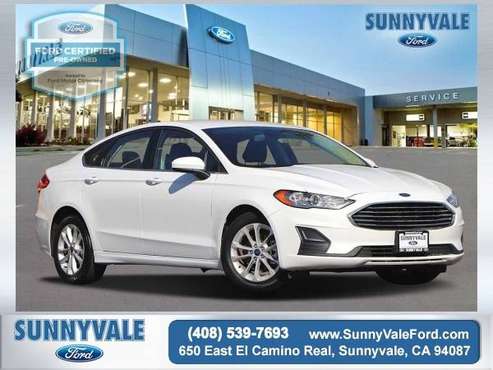 2020 Ford Fusion Se - - by dealer - vehicle automotive for sale in Sunnyvale, CA