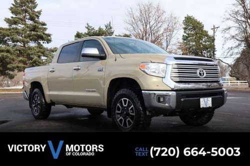 2017 Toyota Tundra Limited - cars & trucks - by dealer - vehicle... for sale in Longmont, CO