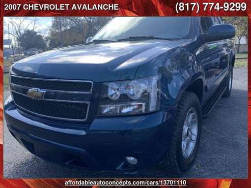 2007 CHEVROLET AVALANCHE 1500 - cars & trucks - by dealer - vehicle... for sale in Cleburne, TX