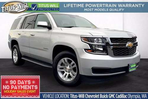 2016 Chevrolet Tahoe 4x4 4WD Chevy LT SUV - cars & trucks - by... for sale in Olympia, WA
