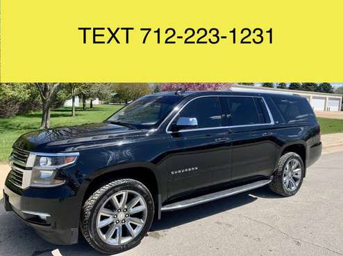 2015 CHEVROLET SUBURBAN LTZ LOADED! DUAL DVD! NEW TIRES! - cars & for sale in Le Roy, MN