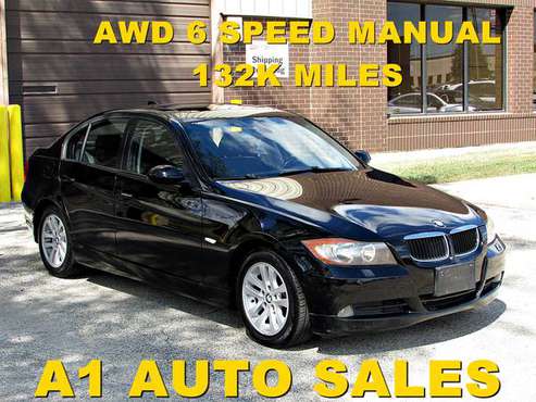 AWD MANUAL 2006 BMW 325XI E90 sedan 132k - cars & trucks - by dealer... for sale in Willowbrook, IL