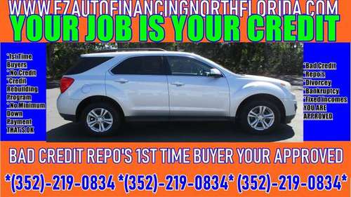 2011 Chevrolet Equinox FWD 4dr LT w/1LT BAD CREDIT NO CREDIT REPO,S... for sale in Gainesville, FL