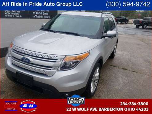 2012 FORD EXPLORER LIMITED for sale in Barberton, OH