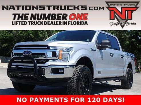 2019 FORD F150 XLT Super Crew 4X4 LIFTED TRUCK - LEATHER - cars & for sale in Sanford, FL