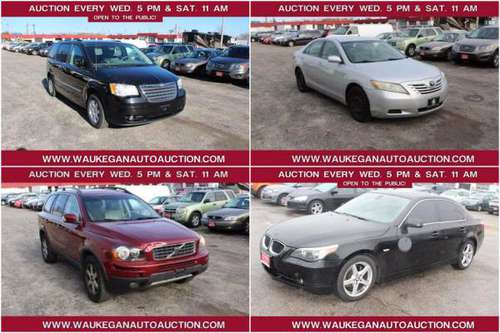09 CHRYSLER TOWN & COUNTRY/07 TOYOTA CAMRY/07 VOLVO XC90/2005 BMW... for sale in WAUKEGAN, IL